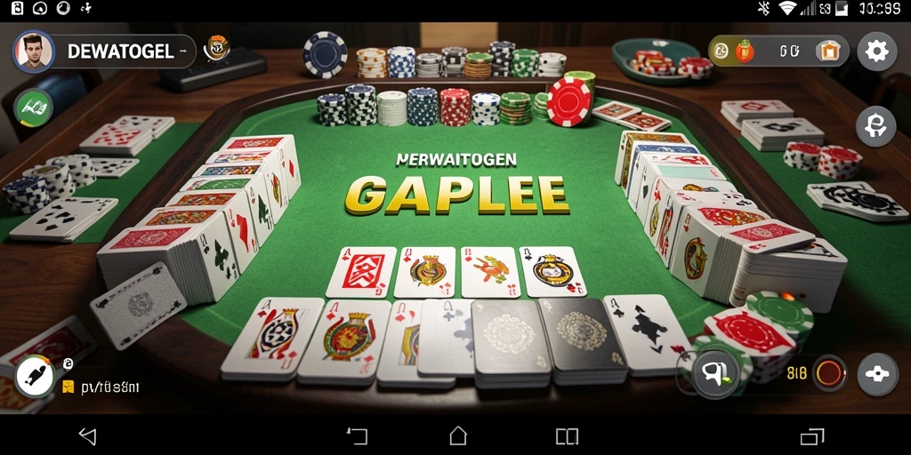 Tampilan gameplay DEWATOGEL yang seru dan menarik.
