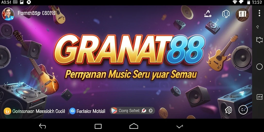 Tampilan gameplay GRANAT88 yang penuh warna dan interaktif.