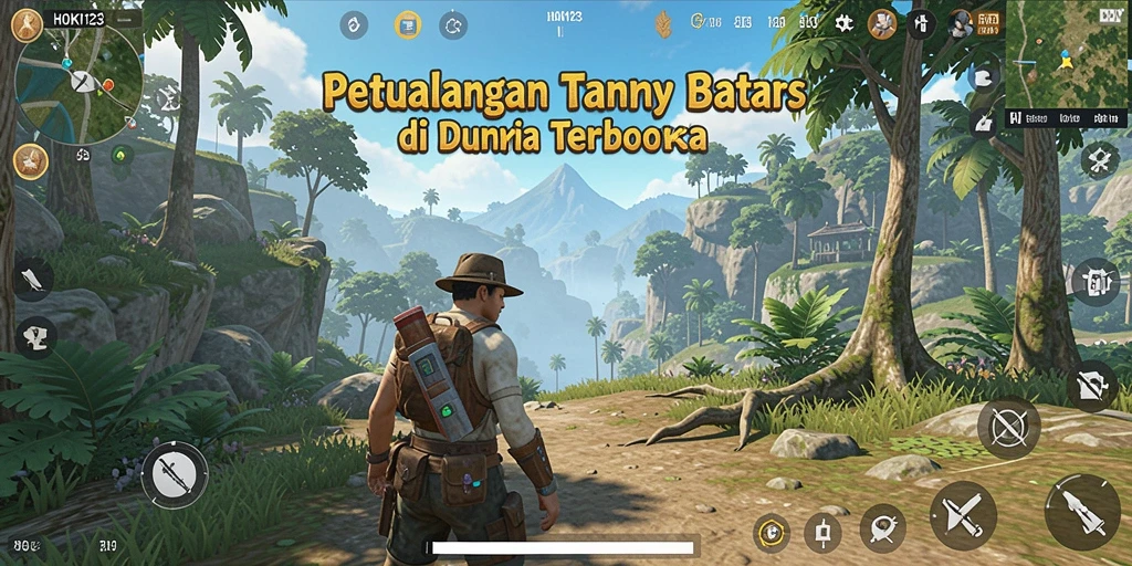 Screenshot HOKI123 menampilkan keindahan dunia terbuka dan gameplay yang mendalam.