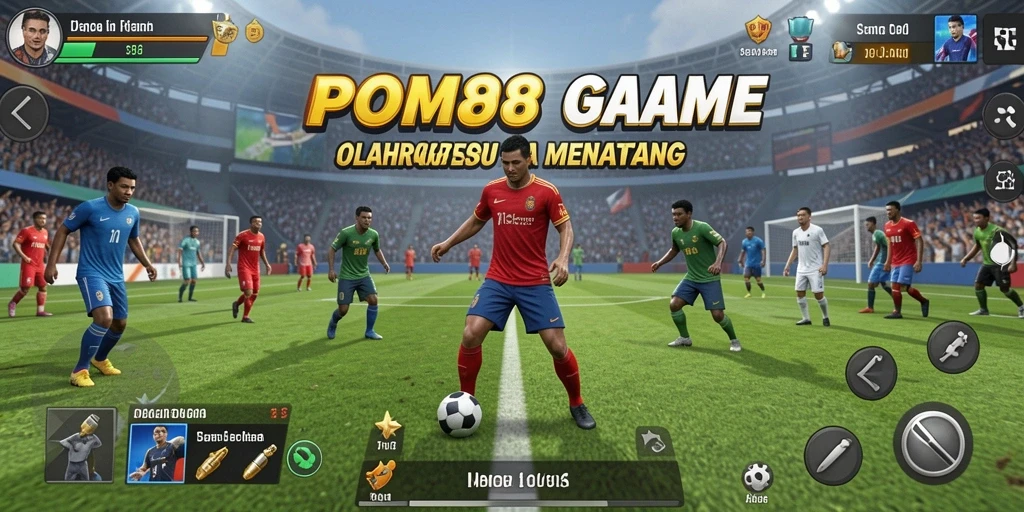 Tampilan gameplay POMPA88 yang menegangkan dan seru.