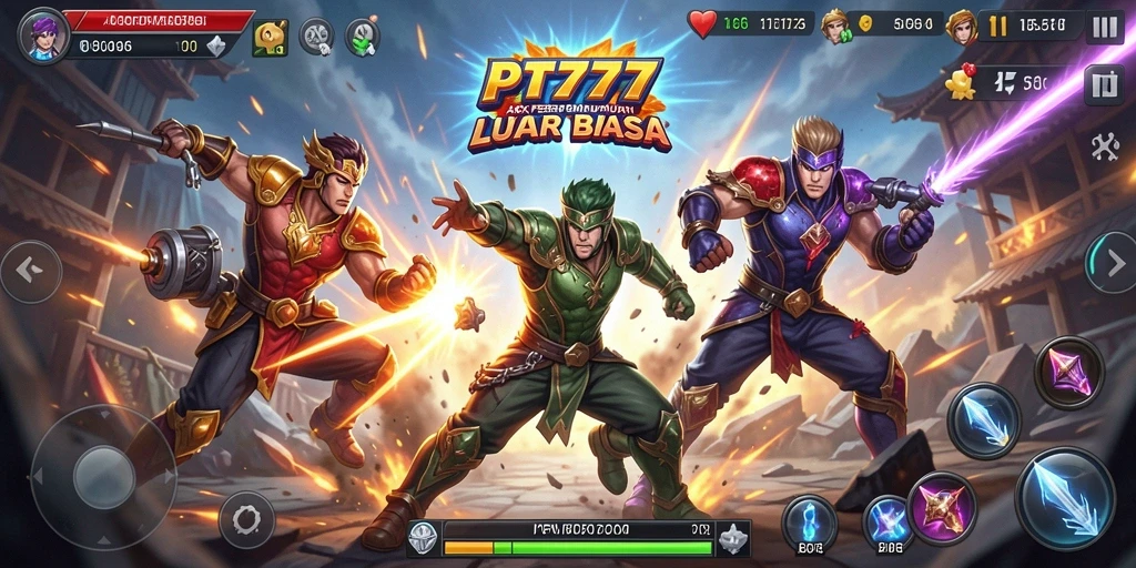 Tampilan gameplay seru PT777 yang menguji keterampilan Anda.