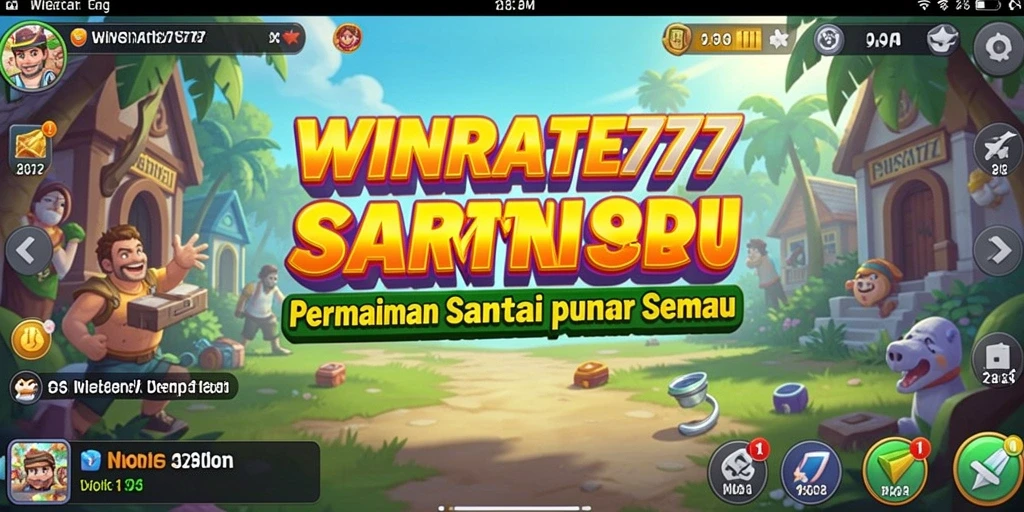 Gameplay seru WINRATE777 dengan desain visual menarik.