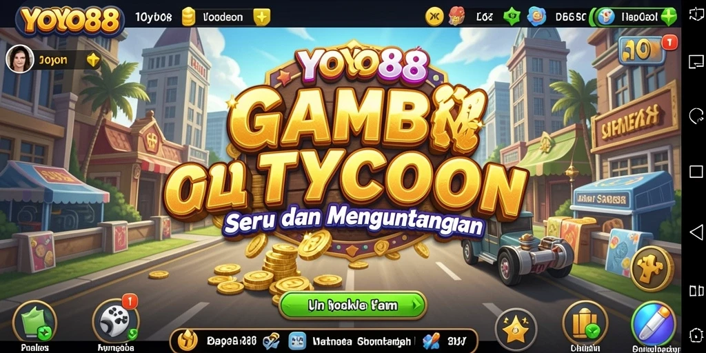 Tampilan menarik dari gameplay Tycoon dalam YOYO88 yang mengasyikkan.